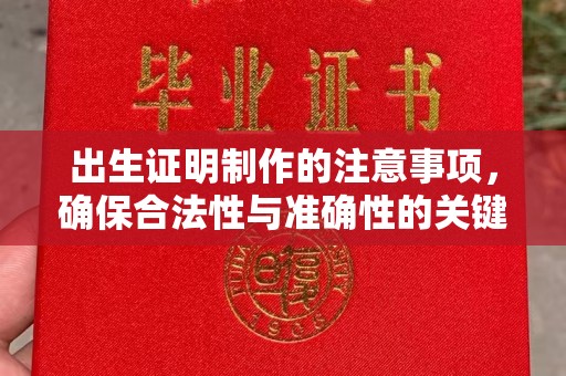 寒亭出生证明制作的注意事项，确保合法性与准确性的关键步骤